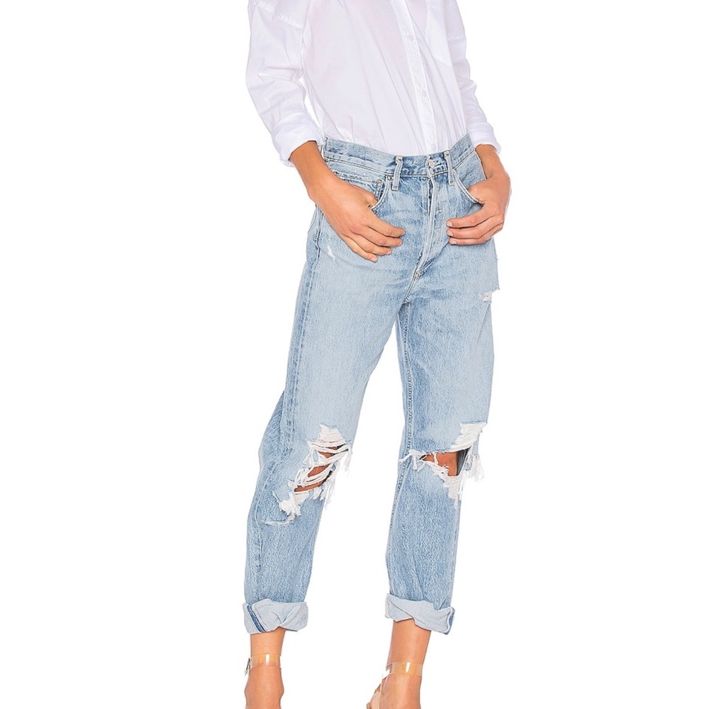 90s mid rise AGOLDE jeans